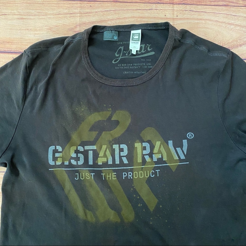 G-Star Raw Short Sleeves T-Shirt Black Fits M well